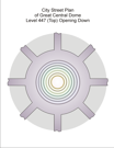 the highest open floor of the Great Dome, at Level 447, with an open area smaller than the levels just below it